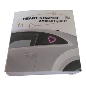 Heart-Shaped Ambient Car Light